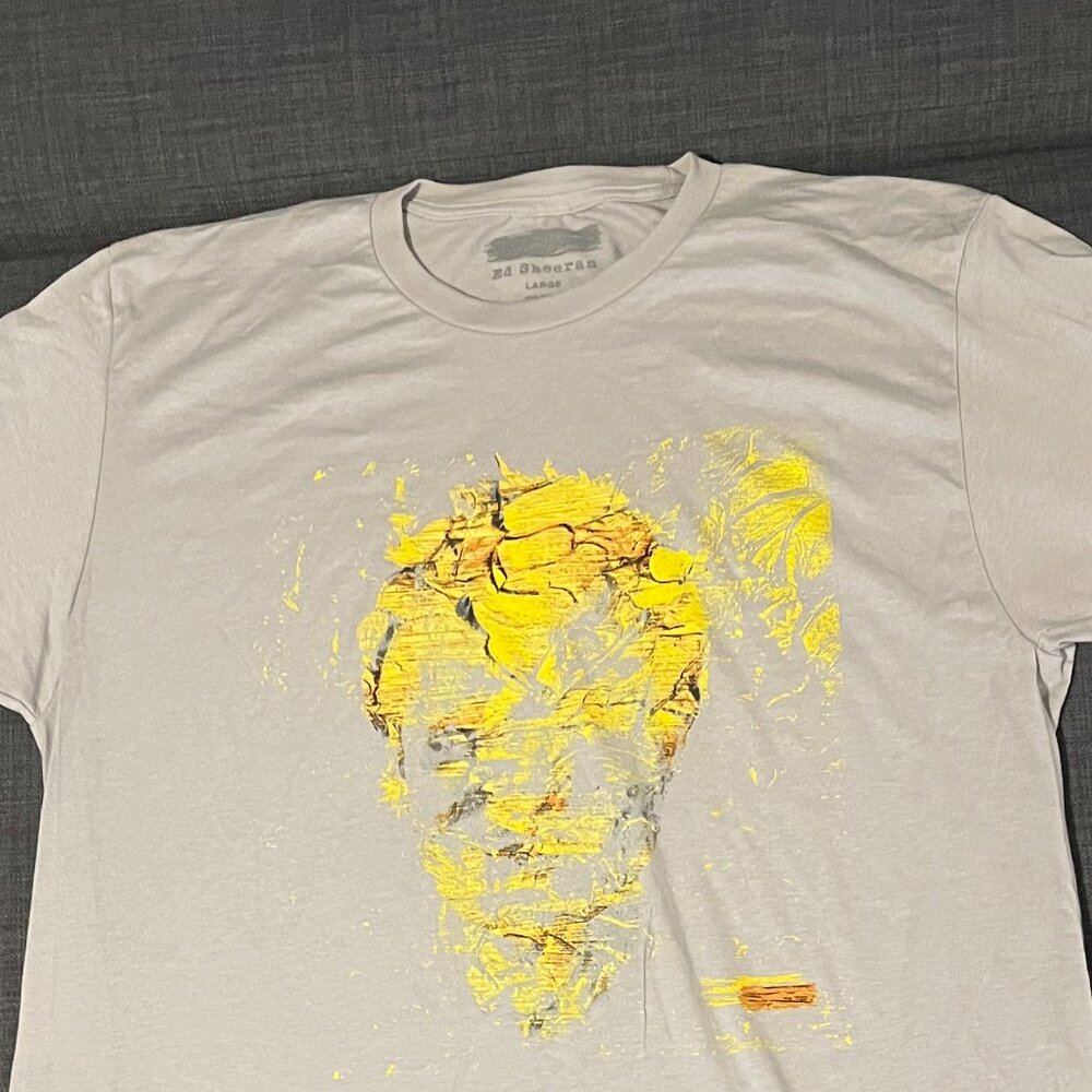 Ed Sheeran Concert Tour Tee NWOT Size L